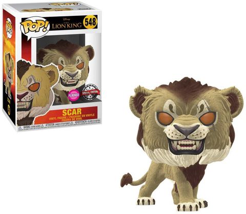 Figurine Funko Pop! N°548 - Le Roi Lion - Scar (flocked)
